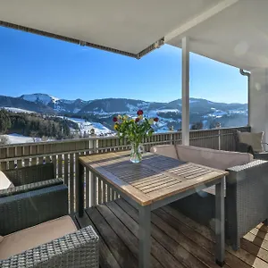 Haus Bergblick Mit 2 Schlafzimmer Apartment